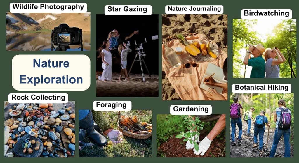 Nature Exploration Outdoor hobbies